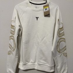 Nike Kobe Year of Mamba Therma Crewneck White HQ4697-133 Size Small
