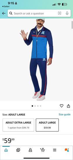 Ted Lasso costume XL