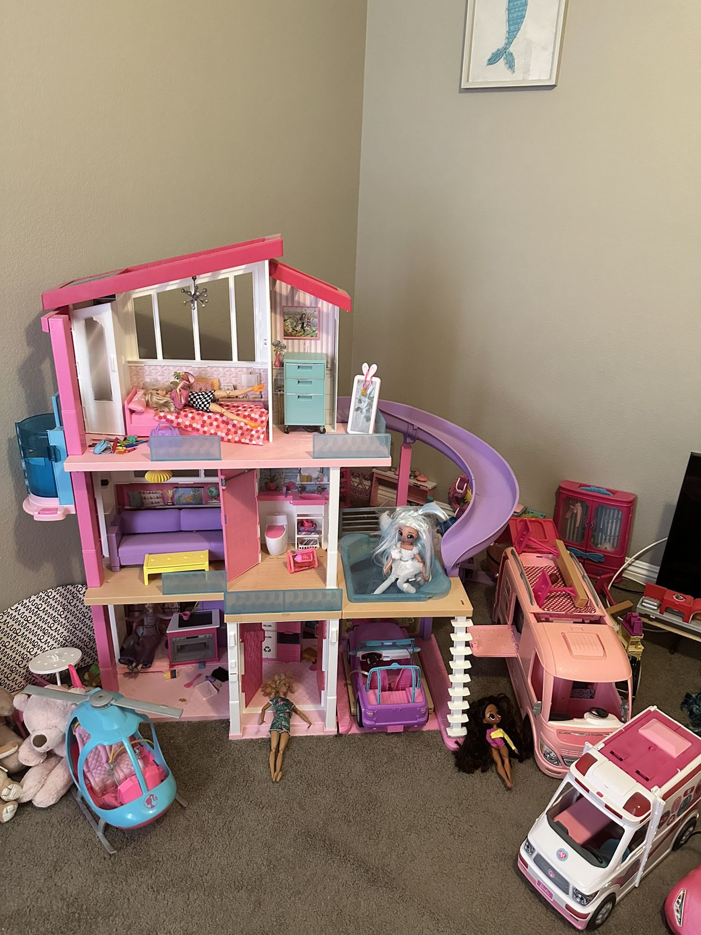 Barbie Dream House And MORE!