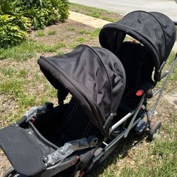 3 seat stroller  