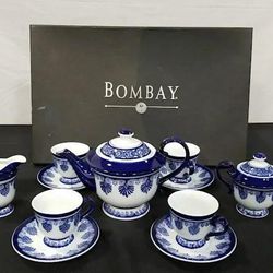 Bombay China Tea Set With Original Box- Never Used
