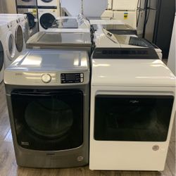 Washer and dryer