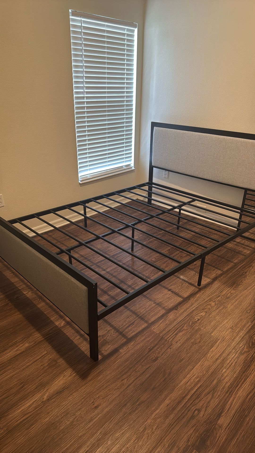Metal bed frame Queen size