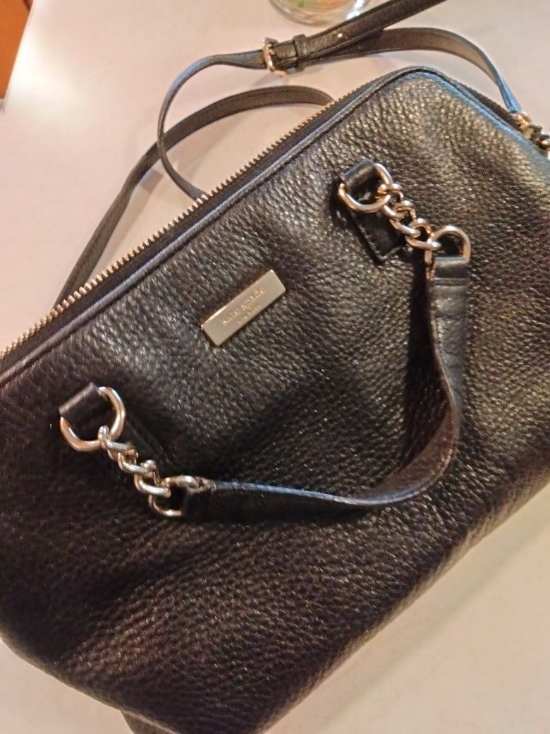 Kate Spade Purse Black Leather