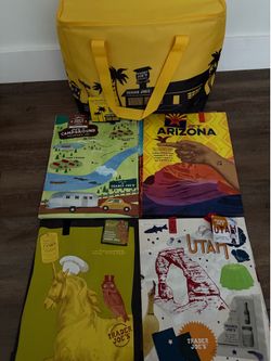 Trader Joe’s Yellow Insulated and Grocery Reusable Bags- $30 (Plantation)