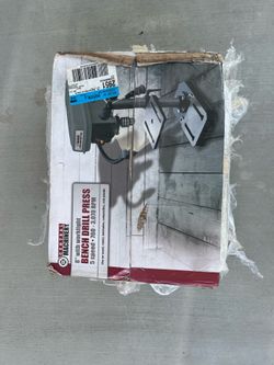 Central machinery 8” drill press (NEW, OPEN BOX)