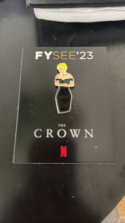 Princess Diana The Crown Commemorative Pin