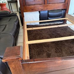 Wood Queen Bed frame