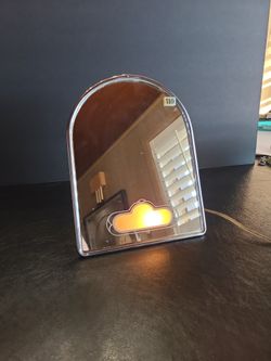 Vintage Lighted Mirror
