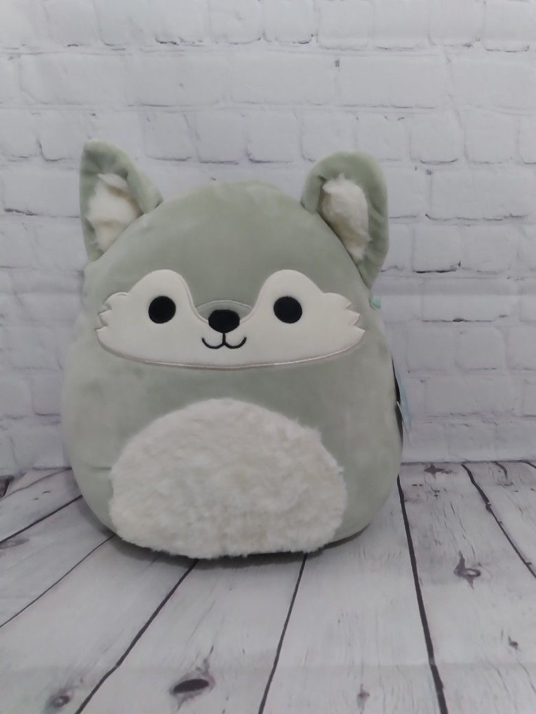 Wolf Squishmallow 11” Oakley Squishmallow Plush Toy