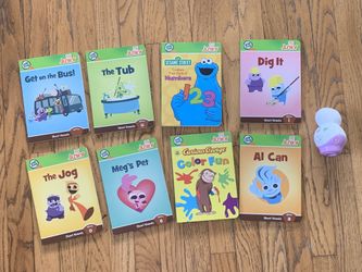 Leap Frog Tag JR with 10 books