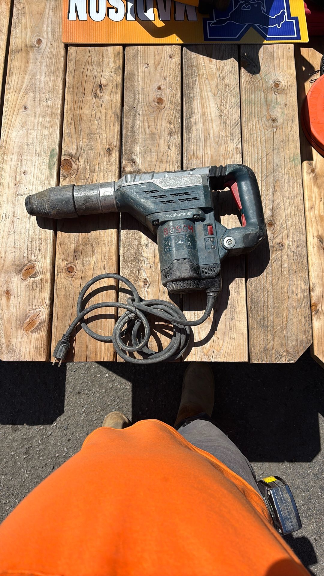 Bosch Sds Max Roto Hammer