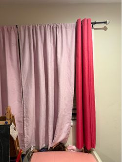Curtain panels black out