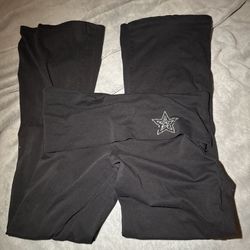 foldover flare leggings 