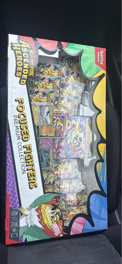 Pokémon TCG Mega Evolution Ascended Heroes – Focused Fighters Premium Collection!