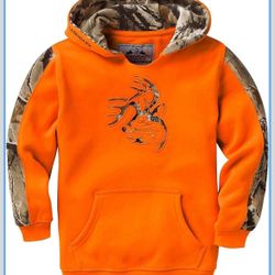 Legendary Whitetails Youth Camo Outfitter Hoodie Inferno, 4T *BRAND NEW*