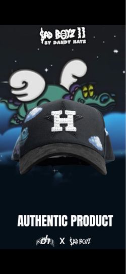 Sad Boyz II x Dandy Hats Black Snapback Cap