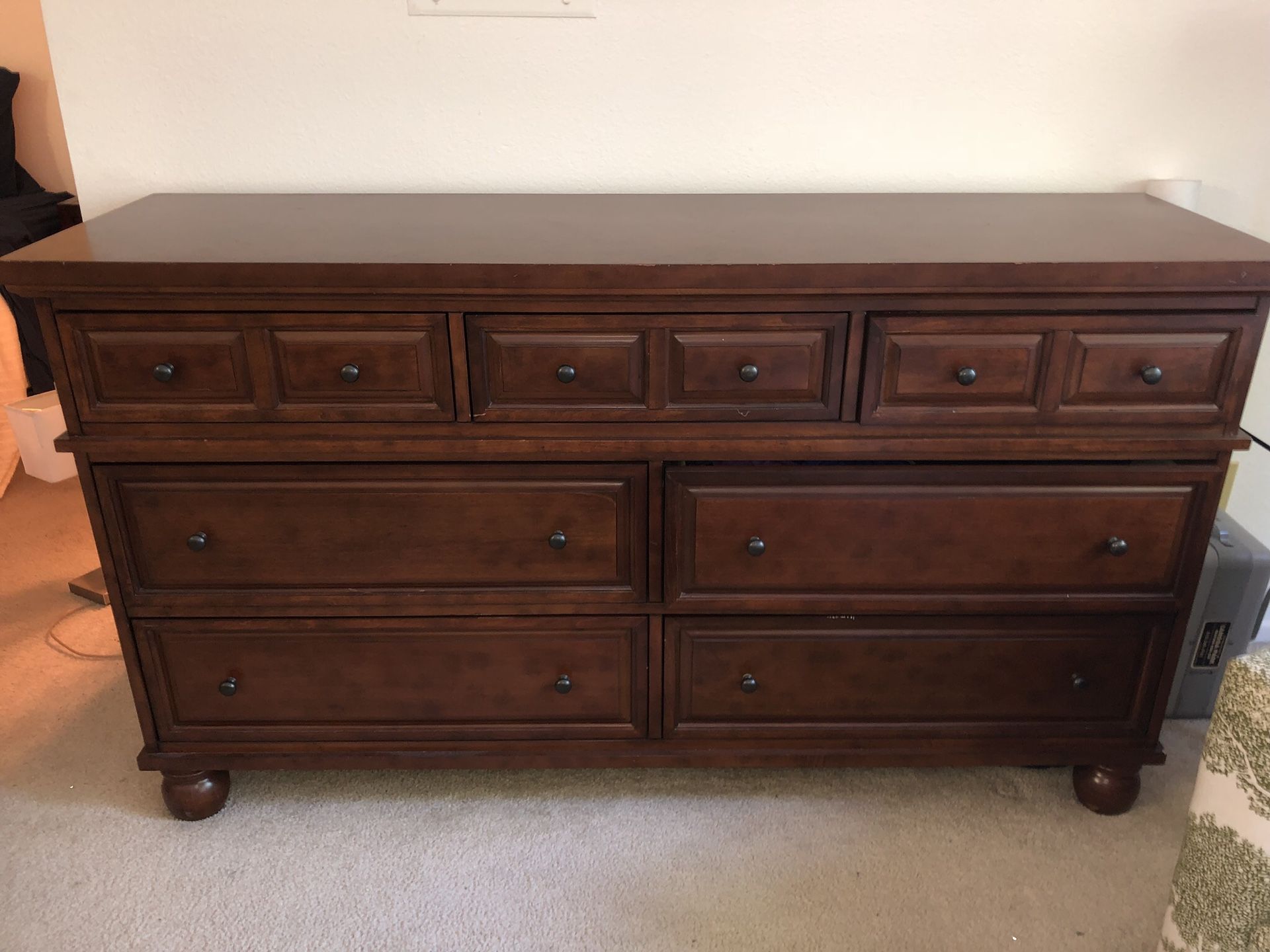 7 Drawer Dresser - Pier 1 Imports Chestnut Brown Ashworth collection