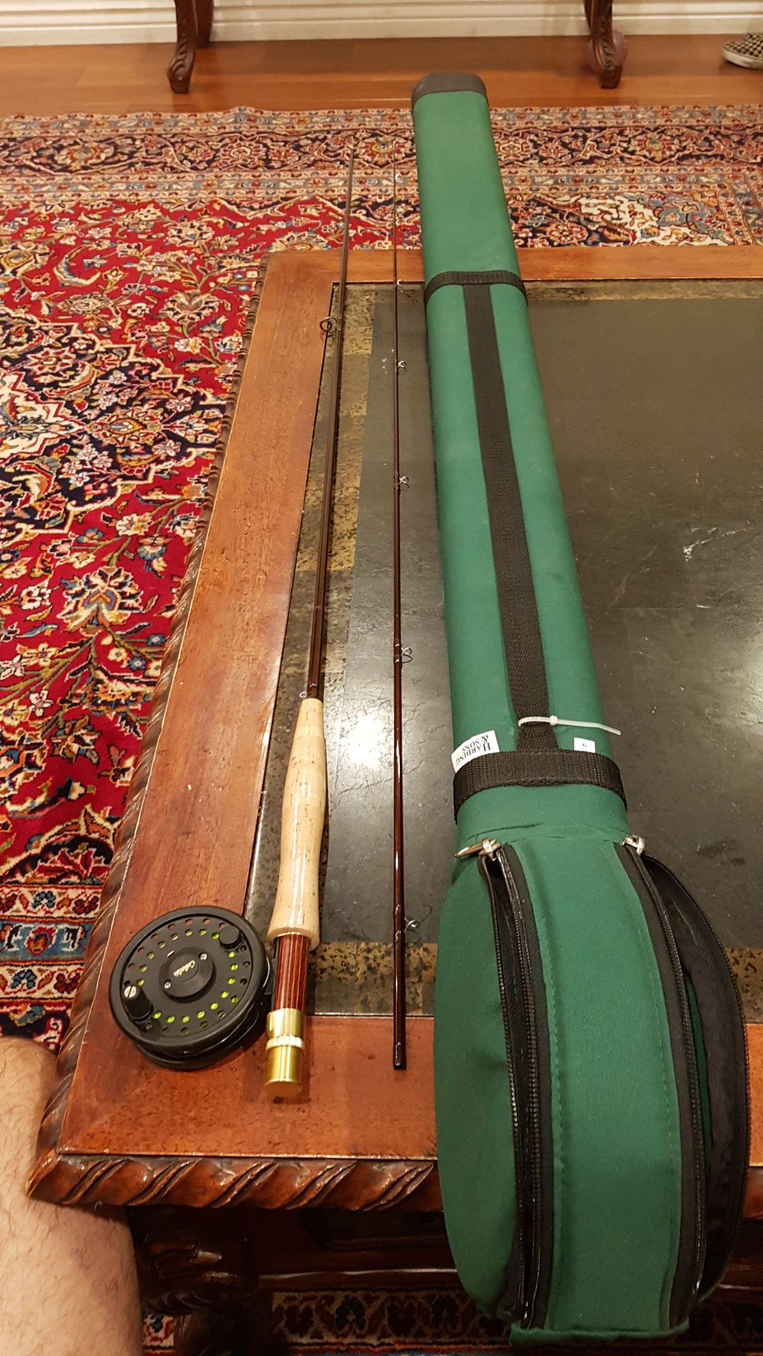 Fly fishing rod Cabellas 8ft