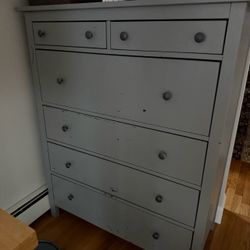 Gray dresser