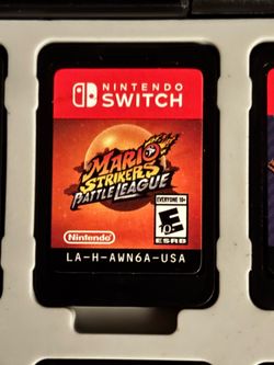 Super Mario strikers Nintendo switch