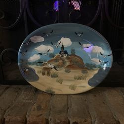 Lighthouse Decor Plate
