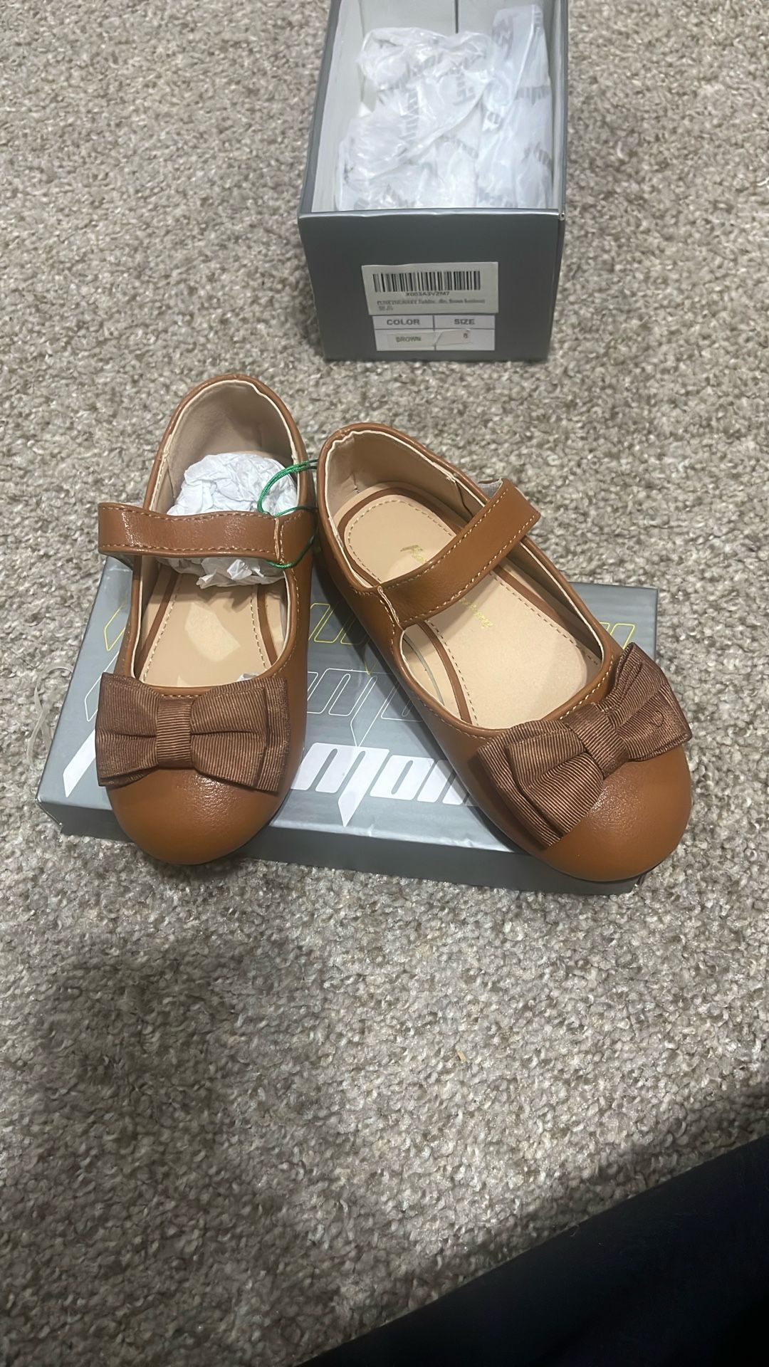 Toddler Brown Dress Shoe