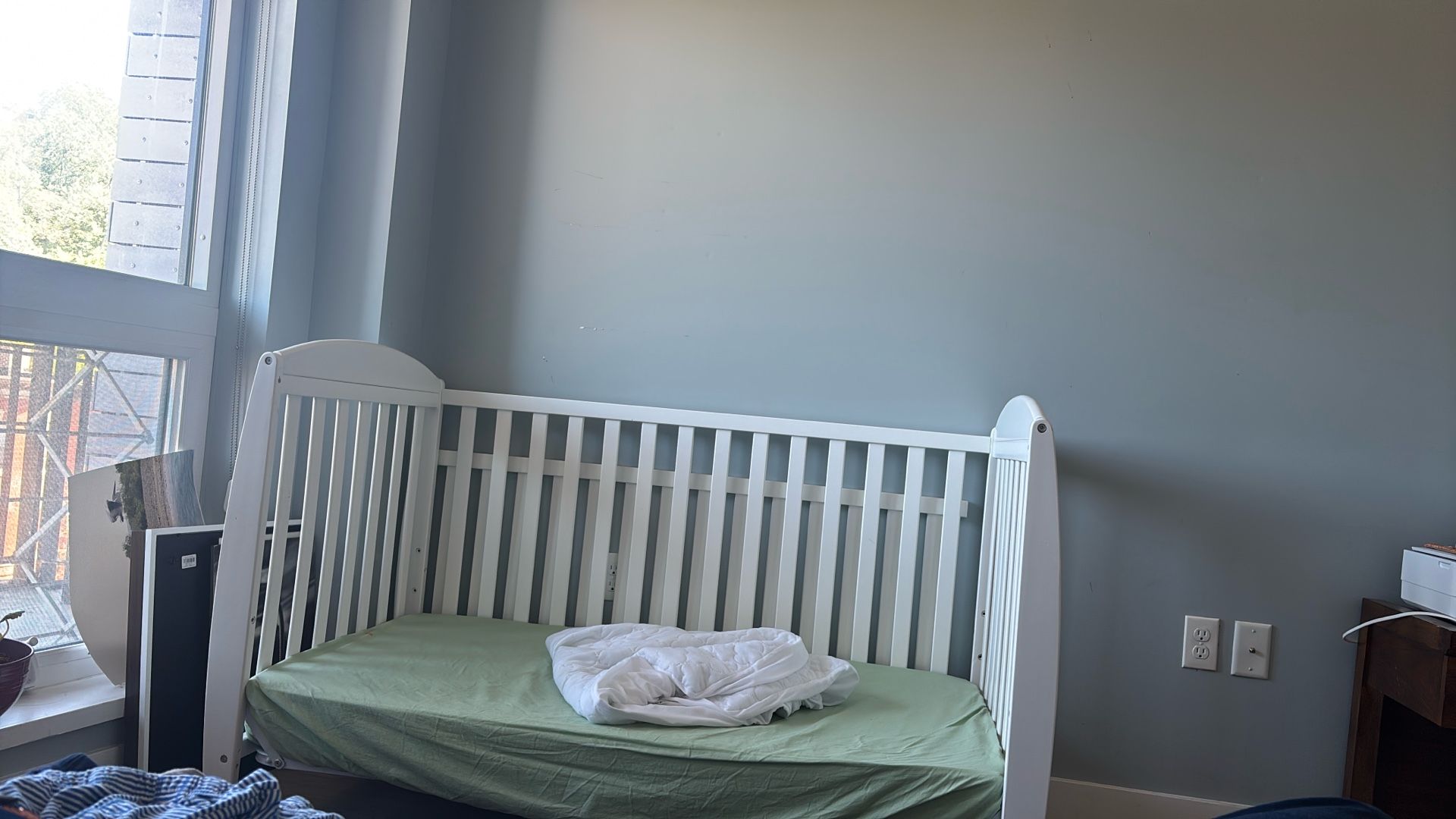 Baby Crib With Mattress