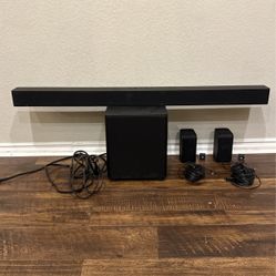 Vizio 5.1 Soundbar and Wireless Sub w/ Surround Sound 