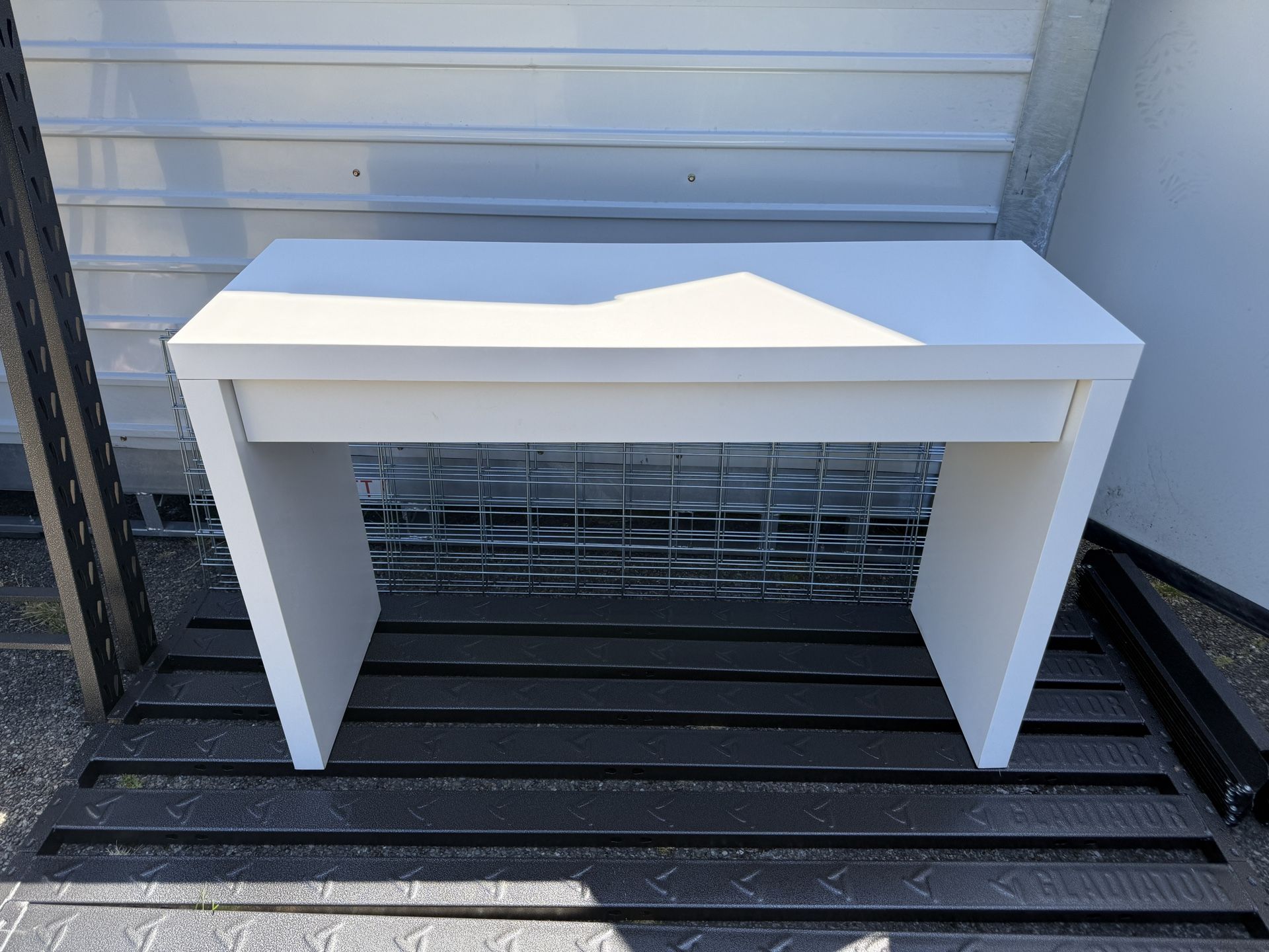 Console table with drawer