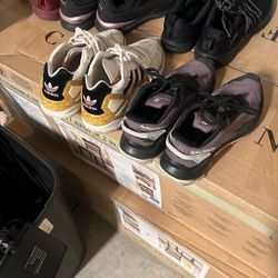 2 Pair Of Sneakers Adidas Salomon 2 For $30