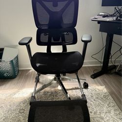 FLEXISPOT ErgoX Premium Ergonomic Office Chair with Footrest