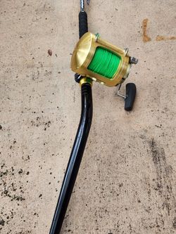 Shimano Tiagra 80w Fishing Reel/Bent Butt Rod for Sale in Pembroke Pines,  FL - OfferUp