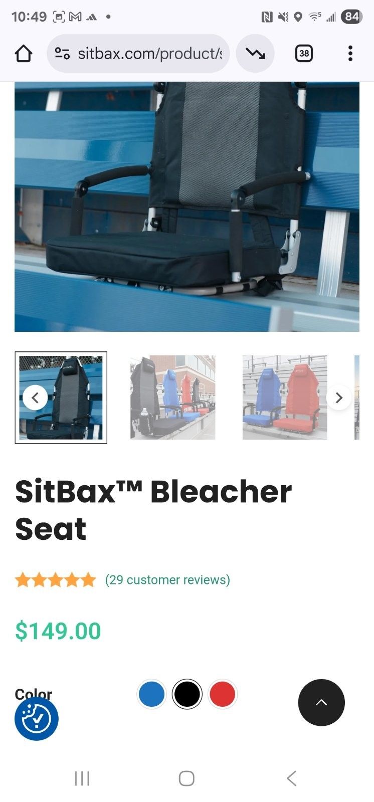 Sitbax Bleacher Seats