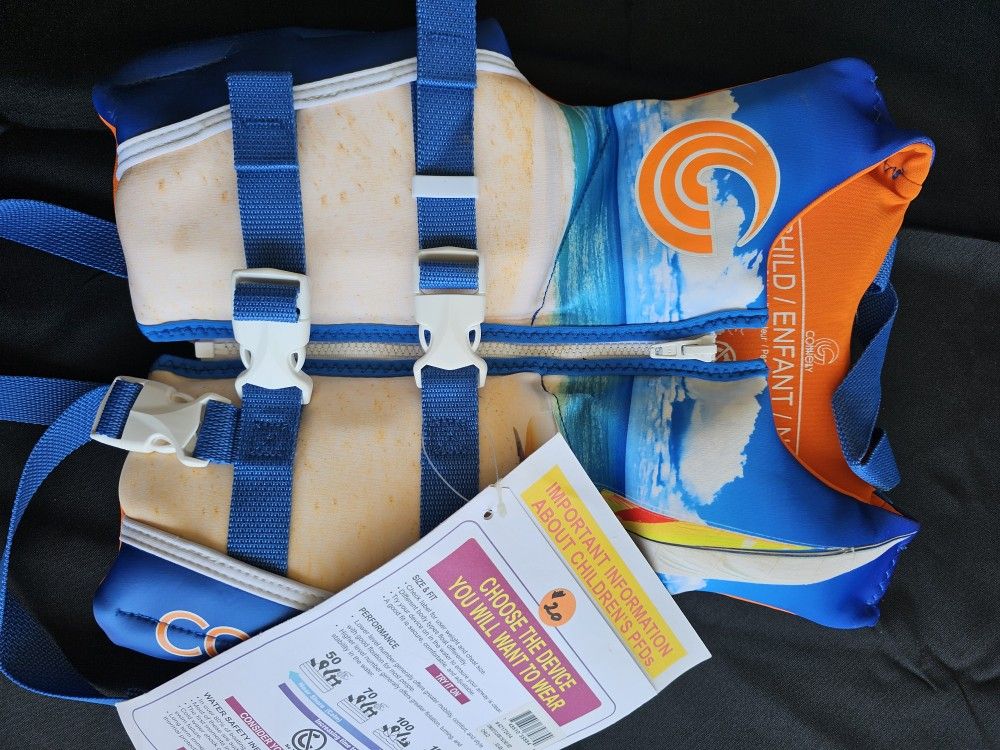 Kids Life Vest New