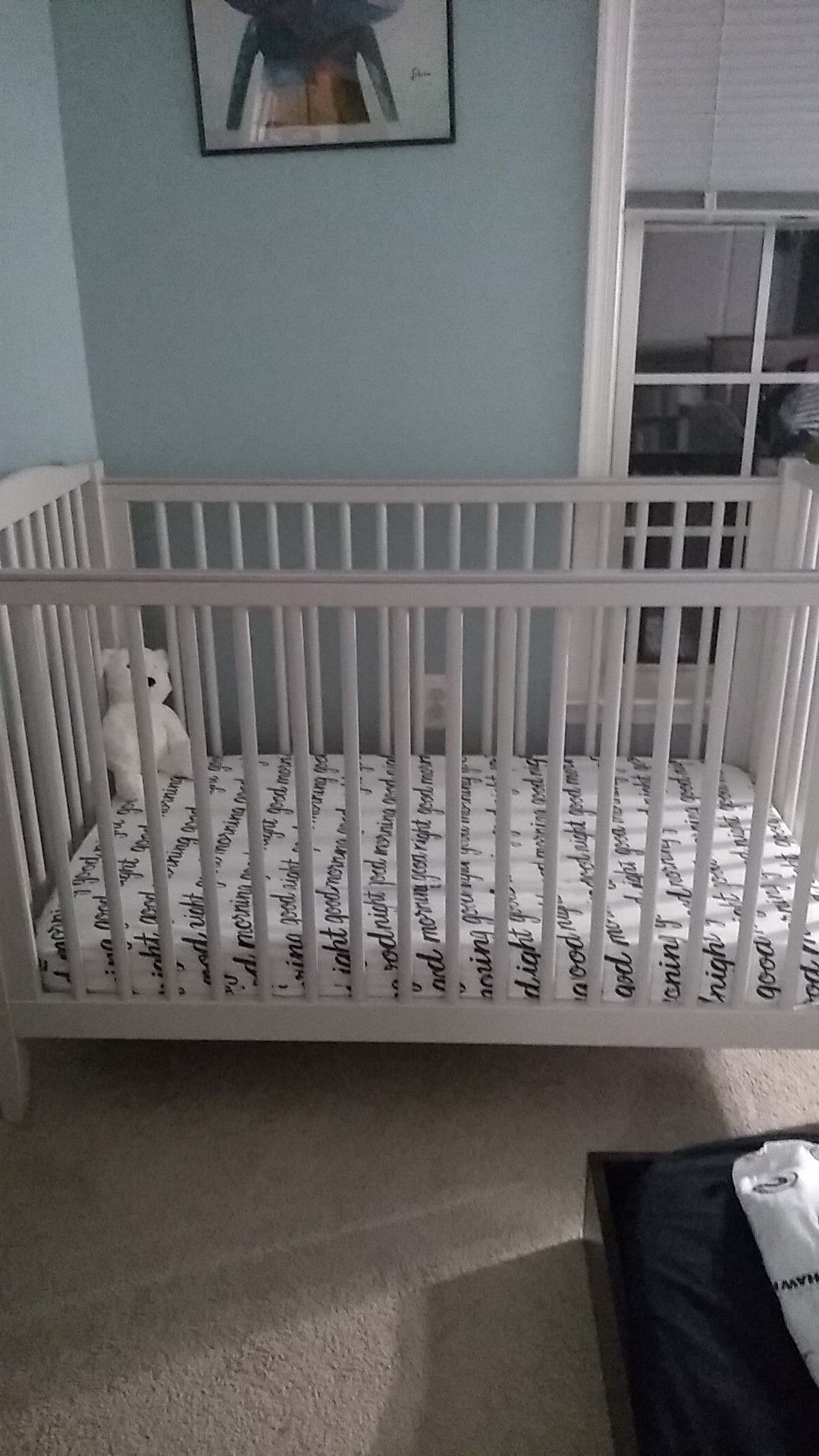 Pottery Barn baby crib