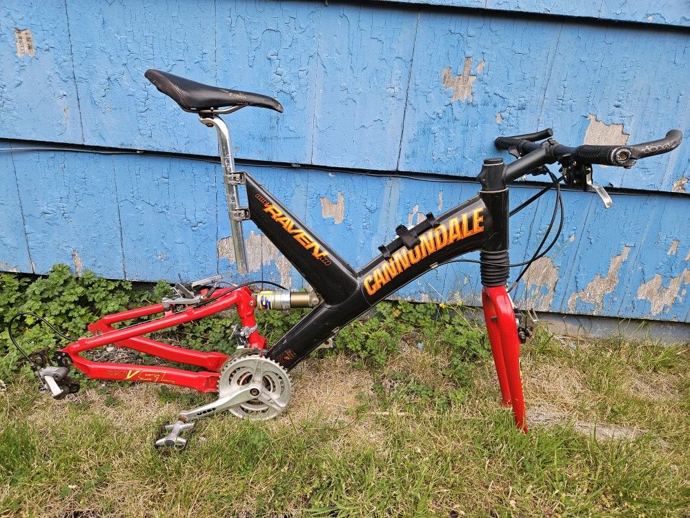 Cannondale Super V Raven 2000 Retro Classic
(Frame Only)