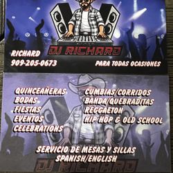 Dj Sillas Y Mesas Luces Party Time