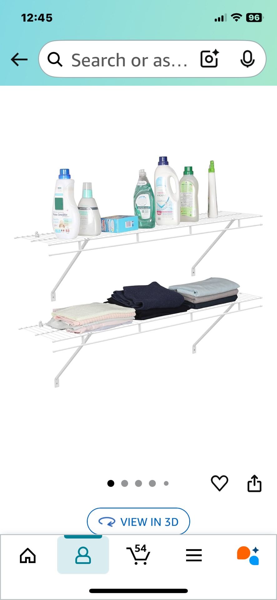 Steel Shelves-Brand New In The Box -