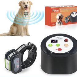 Plkm Upgraded 2025 Wireless Dog Fence Pet Intelligent Wireless Dog Fence AS01