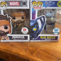 Pop Heroes Hercules blue Beetle