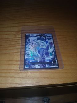 One Piece TCG Boeuf Burst Holo Card OR12-060