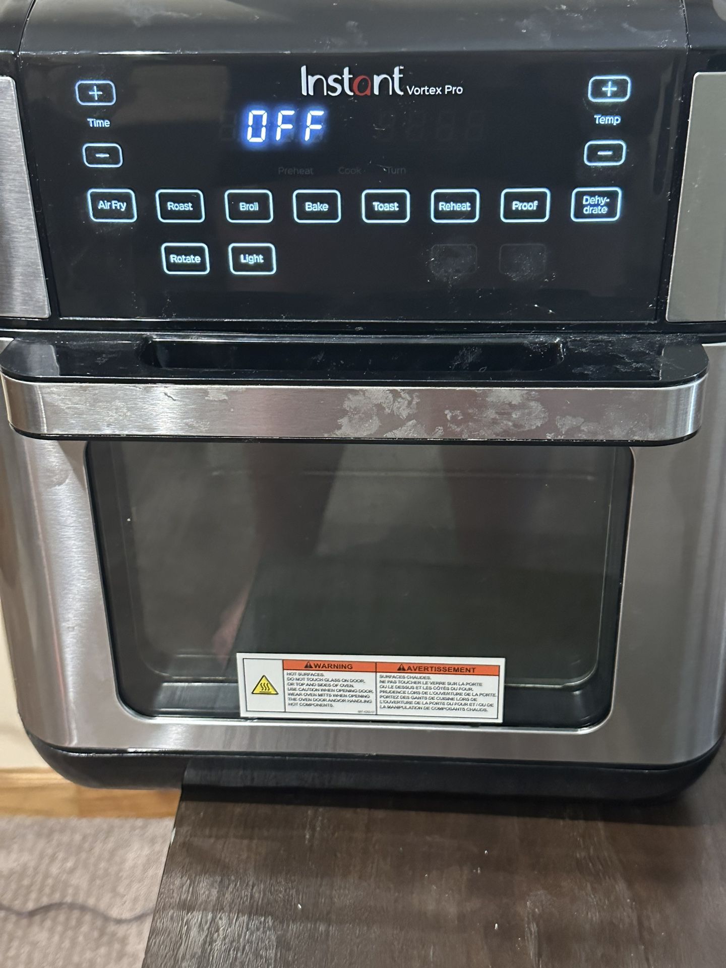 Instant Vortex Pro Air Fryer 9 In 1 10 Qt