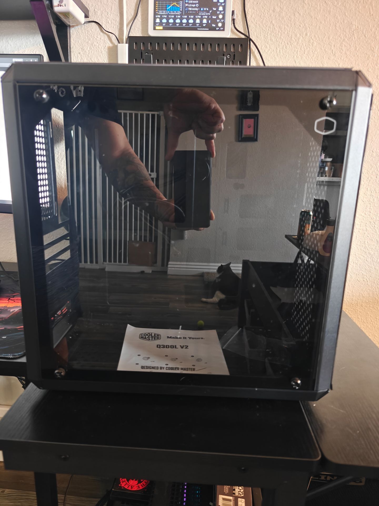 Cooler Master Q300L V2 Micro-ATX Tower, Q300LV2-KGNN-S00 - Used