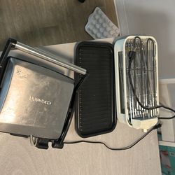 Panini grill and inside or camping grill