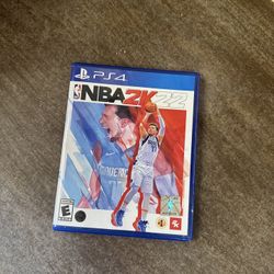 NBA2k22 ps4 game