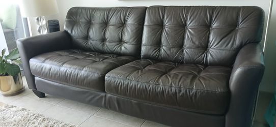 Leather Sofa