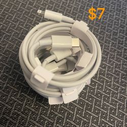 Type C Fast Charge Cable For iPhone (5 PCS For $7)