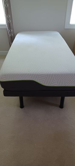 FREE XL Twin adjustable bed and mattress
