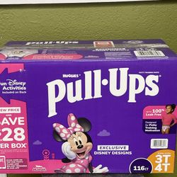 Pull-Ups Potty Training Pants girls Minnie Mouse3t/4t